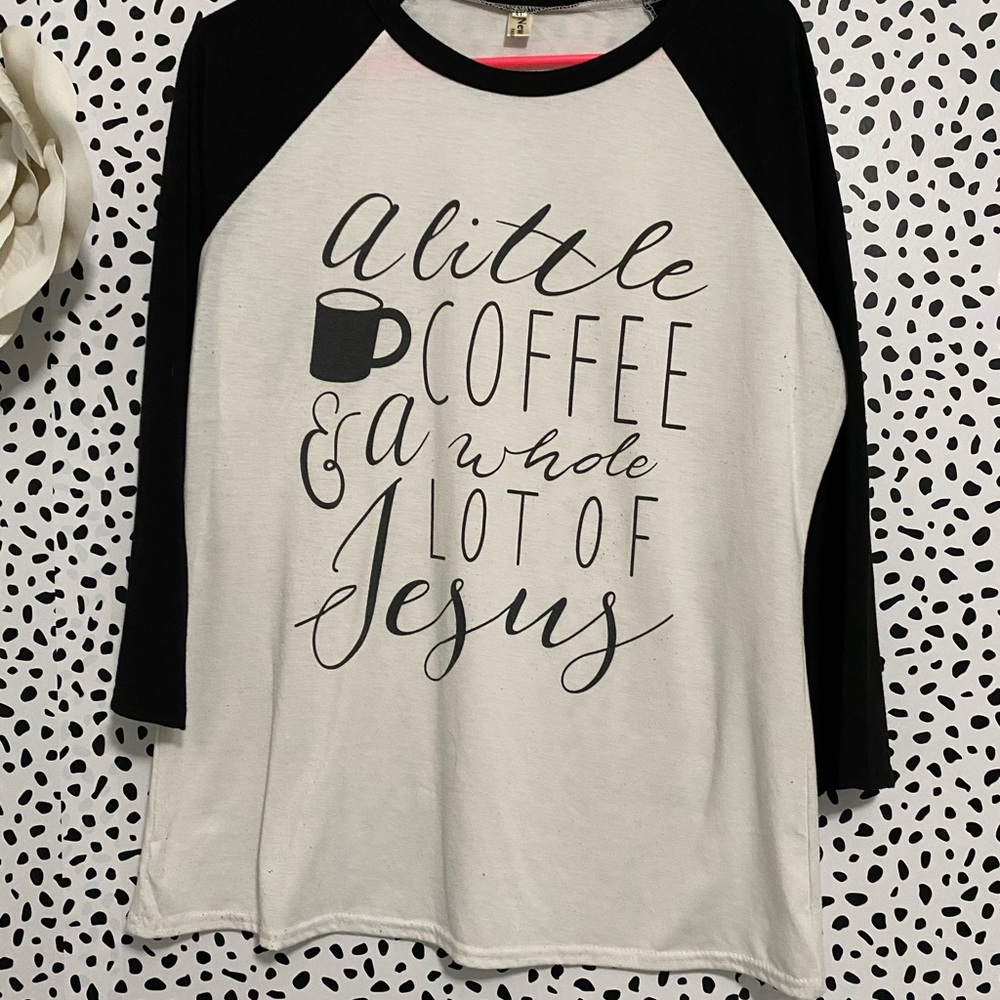 3/4 length tee